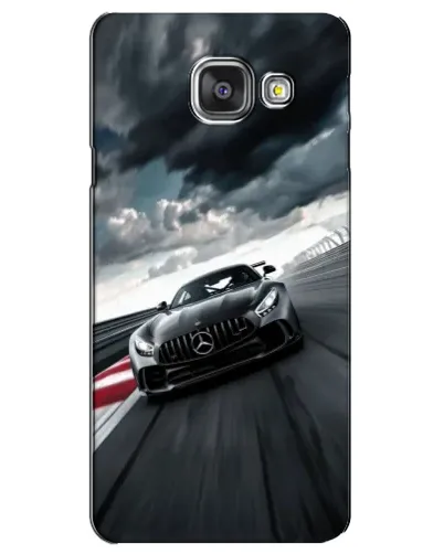 Чехол для Samsung Galaxy A3 2016 (A3100, A310F) с картинкой «Гоночный Mercedes AMG»