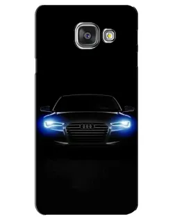 Чехол для Samsung Galaxy A3 2016 (A3100, A310F) с картинкой «Audi в неоне»