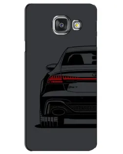 Чехол для Samsung Galaxy A3 2016 (A3100, A310F) с картинкой «Задняя часть Audi — арт»