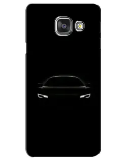Чехол для Samsung Galaxy A3 2016 (A3100, A310F) с картинкой «Взгляд Audi в темноте»