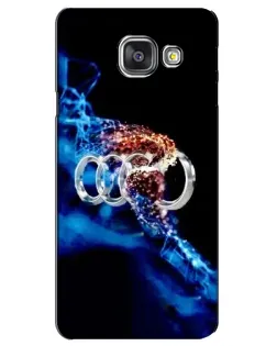 Чехол для Samsung Galaxy A3 2016 (A3100, A310F) с картинкой «Энергия лого Audi»