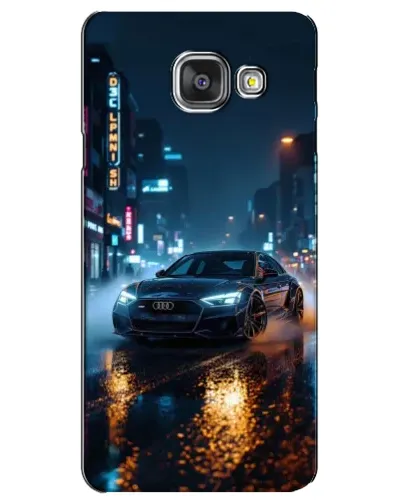 Чехол для Samsung Galaxy A3 2016 (A3100, A310F) с картинкой «Ночной город и Audi» Чехол для Samsung Galaxy A3 2016 (A3100, A310F) с картинкой «Ночной город и Audi»