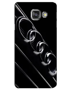 Чехол для Samsung Galaxy A3 2016 (A3100, A310F) с картинкой «Audi — абстрактные кольца»