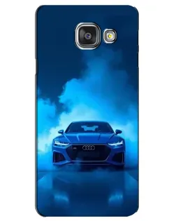 Чехол для Samsung Galaxy A3 2016 (A3100, A310F) с картинкой «Audi — голубая энергия»