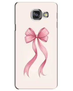Чехол для Samsung Galaxy A3 2016 (A3100, A310F) с картинкой «Розовый бант» Чехол для Samsung Galaxy A3 2016 (A3100, A310F) с картинкой «Розовый бант»