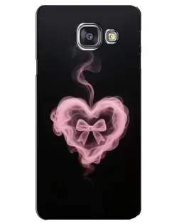 Чехол для Samsung Galaxy A3 2016 (A3100, A310F) с картинкой «Дымчатое сердце» Чехол для Samsung Galaxy A3 2016 (A3100, A310F) с картинкой «Дымчатое сердце»