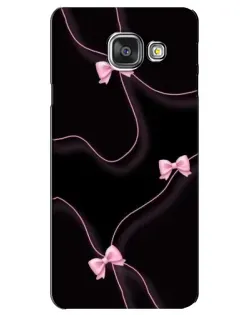 Чехол для Samsung Galaxy A3 2016 (A3100, A310F) с картинкой «Розовые ленты»