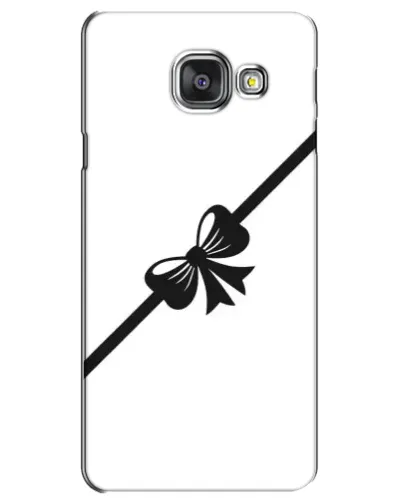 Чехол для Samsung Galaxy A3 2016 (A3100, A310F) с картинкой «Диагональный бант»