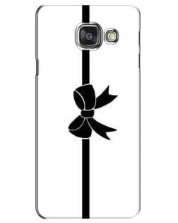 Чехол для Samsung Galaxy A3 2016 (A3100, A310F) с картинкой «Вертикальный бант»