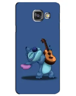Чехол для Samsung Galaxy A3 2016 (A3100, A310F) с картинкой «Стич с укулеле» Чехол для Samsung Galaxy A3 2016 (A3100, A310F) с картинкой «Стич с укулеле»