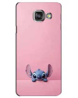 Чехол для Samsung Galaxy A3 2016 (A3100, A310F) с картинкой «Stitch выглядывает» Чехол для Samsung Galaxy A3 2016 (A3100, A310F) с картинкой «Stitch выглядывает»