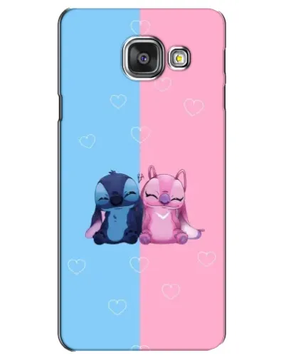 Чехол для Samsung Galaxy A3 2016 (A3100, A310F) с картинкой «Stitch и Angel Love» Чехол для Samsung Galaxy A3 2016 (A3100, A310F) с картинкой «Stitch и Angel Love»