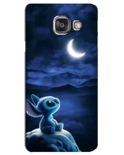 Чехол для Samsung Galaxy A3 2016 (A3100, A310F) с картинкой «Лунная ночь Стича» Чехол для Samsung Galaxy A3 2016 (A3100, A310F) с картинкой «Лунная ночь Стича»
