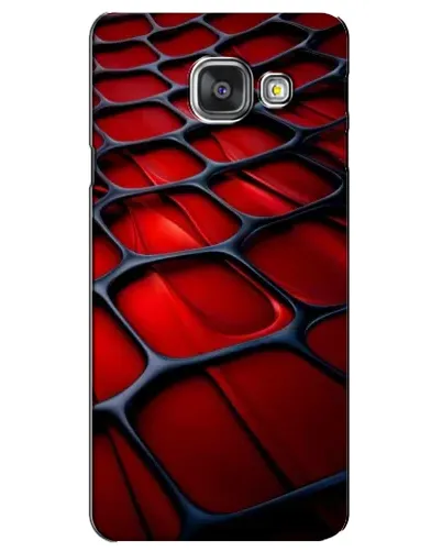 Чехол для Samsung Galaxy A3 2016 (A3100, A310F) с картинкой «Красная глянцевая сетка» Чехол для Samsung Galaxy A3 2016 (A3100, A310F) с картинкой «Красная глянцевая сетка»
