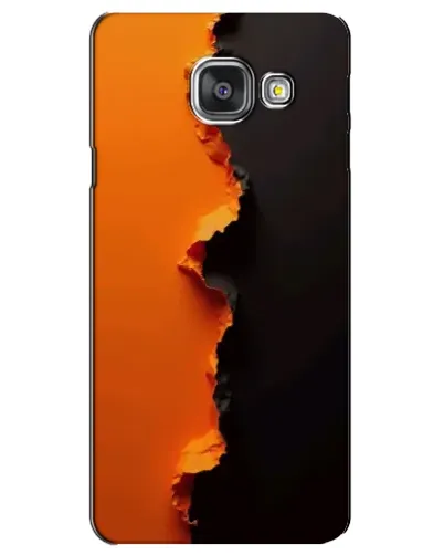 Чехол для Samsung Galaxy A3 2016 (A3100, A310F) с картинкой «Оранжевый разлом» Чехол для Samsung Galaxy A3 2016 (A3100, A310F) с картинкой «Оранжевый разлом»