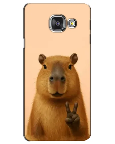 Чехол для Samsung Galaxy A3 2016 (A3100, A310F) с картинкой «Капибара виктория» Чехол для Samsung Galaxy A3 2016 (A3100, A310F) с картинкой «Капибара виктория»
