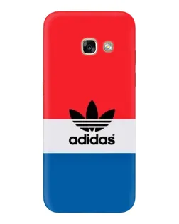 Чехол для Samsung Galaxy A3 2017 (A320, A320F) с картинкой «Ретро блоки Adidas»