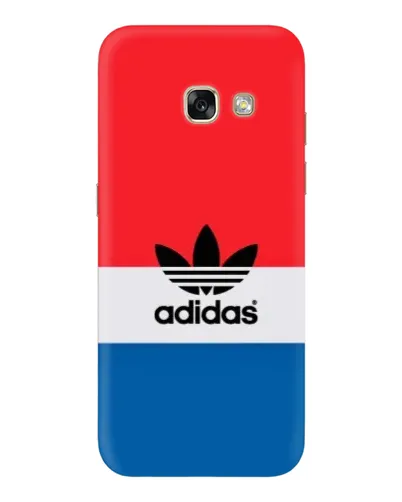 Чехол для Samsung Galaxy A3 2017 (A320, A320F) с картинкой «Ретро блоки Adidas»