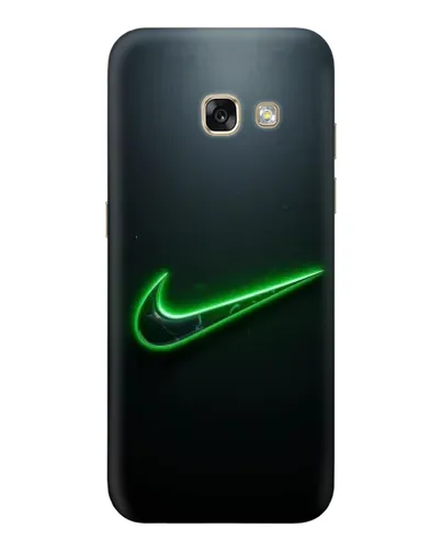 Чехол для Samsung Galaxy A3 2017 (A320, A320F) с картинкой «Неоновый контур Nike»