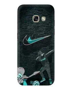Чехол для Samsung Galaxy A3 2017 (A320, A320F) с картинкой «Спортивный арт Nike» Чехол для Samsung Galaxy A3 2017 (A320, A320F) с картинкой «Спортивный арт Nike»
