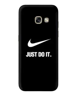 Чехол для Samsung Galaxy A3 2017 (A320, A320F) с картинкой «Классический принт Nike» Чехол для Samsung Galaxy A3 2017 (A320, A320F) с картинкой «Классический принт Nike»