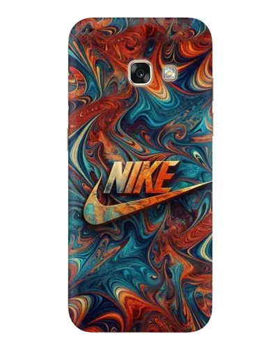 Чехол для Samsung Galaxy A3 2017 (A320, A320F) с картинкой «Nike в абстракции»