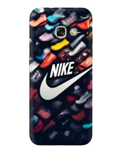 Чехол для Samsung Galaxy A3 2017 (A320, A320F) с картинкой «Коллекция кроссовок Nike» Чехол для Samsung Galaxy A3 2017 (A320, A320F) с картинкой «Коллекция кроссовок Nike»