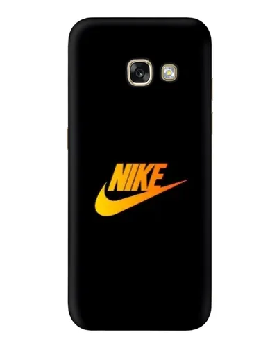 Чехол для Samsung Galaxy A3 2017 (A320, A320F) с картинкой «Золотой логотип Nike»