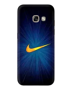 Чехол для Samsung Galaxy A3 2017 (A320, A320F) с картинкой «Синий пульс Nike» Чехол для Samsung Galaxy A3 2017 (A320, A320F) с картинкой «Синий пульс Nike»