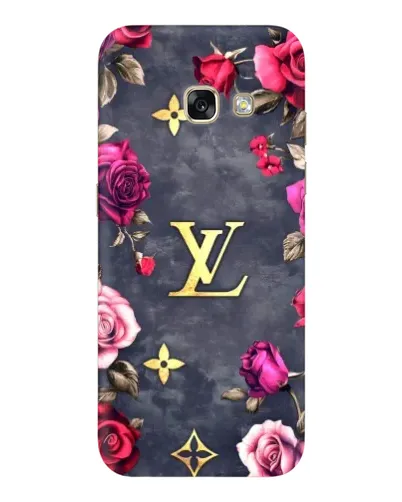 Чехол для Samsung Galaxy A3 2017 (A320, A320F) с картинкой «Цветочный Louis Vuitton»
