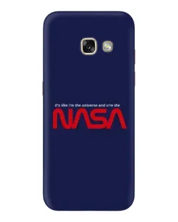 Чехол для Samsung Galaxy A3 2017 (A320, A320F) с картинкой «NASA — глубокий космос» Чехол для Samsung Galaxy A3 2017 (A320, A320F) с картинкой «NASA — глубокий космос»
