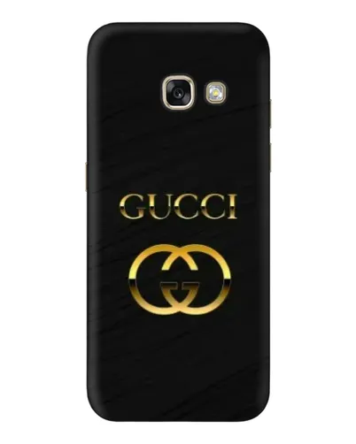 Чехол для Samsung Galaxy A3 2017 (A320, A320F) с картинкой «Золотой логотип Gucci»