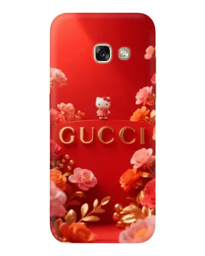 Чехол для Samsung Galaxy A3 2017 (A320, A320F) с картинкой «Gucci — золотой сад»