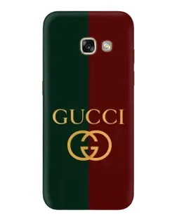 Чехол для Samsung Galaxy A3 2017 (A320, A320F) с картинкой «Gucci — темно-зеленый градиент»