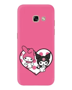 Чехол для Samsung Galaxy A3 2017 (A320, A320F) с картинкой «Kuromi и My Melody» Чехол для Samsung Galaxy A3 2017 (A320, A320F) с картинкой «Kuromi и My Melody»