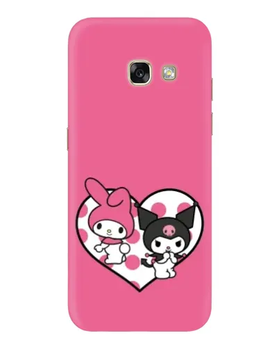 Чехол для Samsung Galaxy A3 2017 (A320, A320F) с картинкой «Kuromi и My Melody» Чехол для Samsung Galaxy A3 2017 (A320, A320F) с картинкой «Kuromi и My Melody»