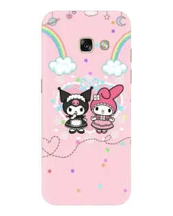 Чехол для Samsung Galaxy A3 2017 (A320, A320F) с картинкой «My Melody и Kuromi» Чехол для Samsung Galaxy A3 2017 (A320, A320F) с картинкой «My Melody и Kuromi»