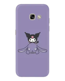 Чехол для Samsung Galaxy A3 2017 (A320, A320F) с картинкой «Kuromi на лиловом фоне» Чехол для Samsung Galaxy A3 2017 (A320, A320F) с картинкой «Kuromi на лиловом фоне»