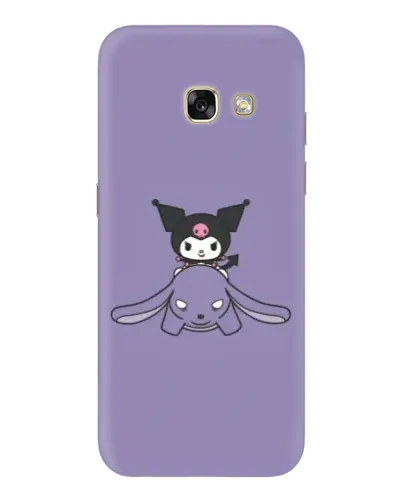 Чехол для Samsung Galaxy A3 2017 (A320, A320F) с картинкой «Kuromi на лиловом фоне» Чехол для Samsung Galaxy A3 2017 (A320, A320F) с картинкой «Kuromi на лиловом фоне»