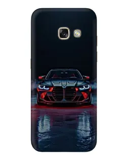 Чехол для Samsung Galaxy A3 2017 (A320, A320F) с картинкой «BMW на мокрой дороге»