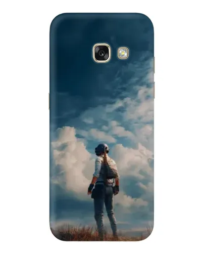 Чехол для Samsung Galaxy A3 2017 (A320, A320F) с картинкой «Герой PUBG на скале» Чехол для Samsung Galaxy A3 2017 (A320, A320F) с картинкой «Герой PUBG на скале»