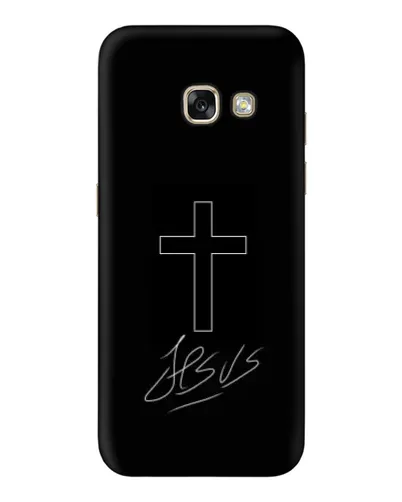 Чехол для Samsung Galaxy A3 2017 (A320, A320F) с картинкой «Графический крест Jesus» Чехол для Samsung Galaxy A3 2017 (A320, A320F) с картинкой «Графический крест Jesus»