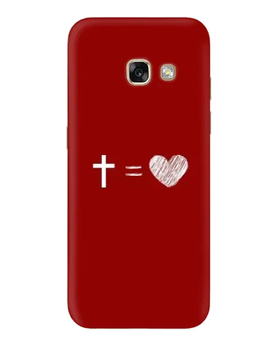Чехол для Samsung Galaxy A3 2017 (A320, A320F) с картинкой «Уравнение любви» Чехол для Samsung Galaxy A3 2017 (A320, A320F) с картинкой «Уравнение любви»