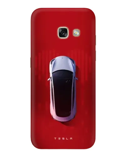 Чехол для Samsung Galaxy A3 2017 (A320, A320F) с картинкой «Tesla Top View»