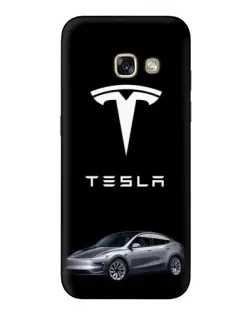 Чехол для Samsung Galaxy A3 2017 (A320, A320F) с картинкой «Tesla Model Y» Чехол для Samsung Galaxy A3 2017 (A320, A320F) с картинкой «Tesla Model Y»