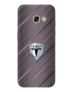 Чехол для Samsung Galaxy A3 2017 (A320, A320F) с картинкой «Металлическая текстура Tesla» Чехол для Samsung Galaxy A3 2017 (A320, A320F) с картинкой «Металлическая текстура Tesla»