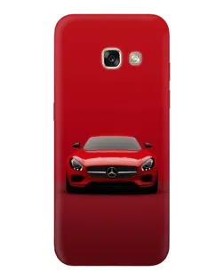 Чехол для Samsung Galaxy A3 2017 (A320, A320F) с картинкой «Красный Mercedes AMG»