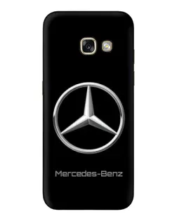 Чехол для Samsung Galaxy A3 2017 (A320, A320F) с картинкой «Mercedes Silver Logo»