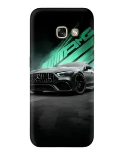 Чехол для Samsung Galaxy A3 2017 (A320, A320F) с картинкой «Темный Mercedes AMG»