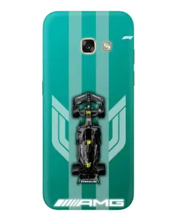 Чехол для Samsung Galaxy A3 2017 (A320, A320F) с картинкой «Mercedes AMG Petronas»